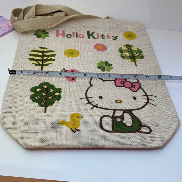 Hello Kitty tote bag NEW Sanrio, tree, floral, ladybug, clover design - Picture 13 of 15